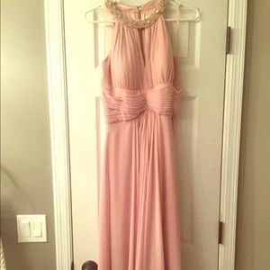 Eliza J size 8 Pale Pink Bridesmaid Dress